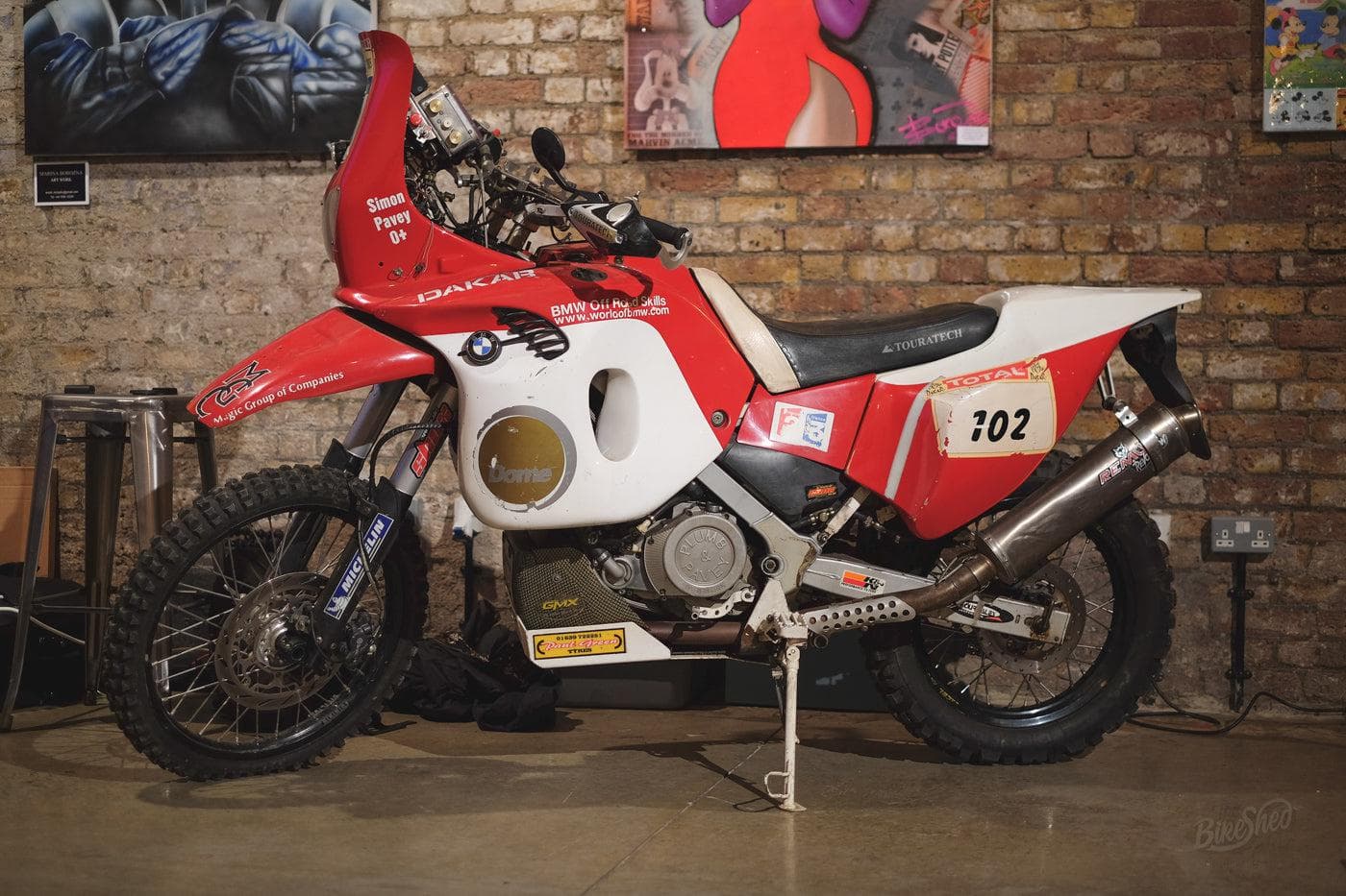 Dakar at the Bike Shed