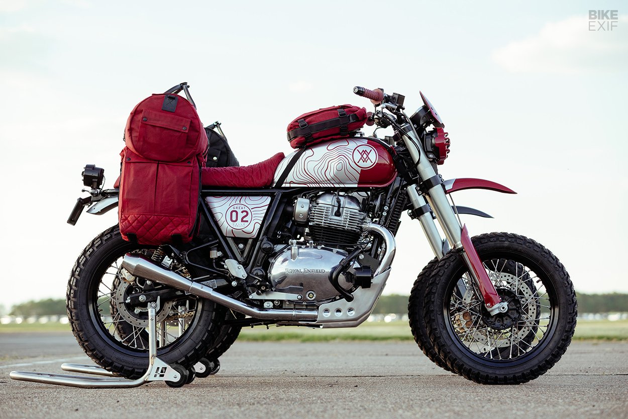 Malle's Rally Spec Enfield Interceptors
