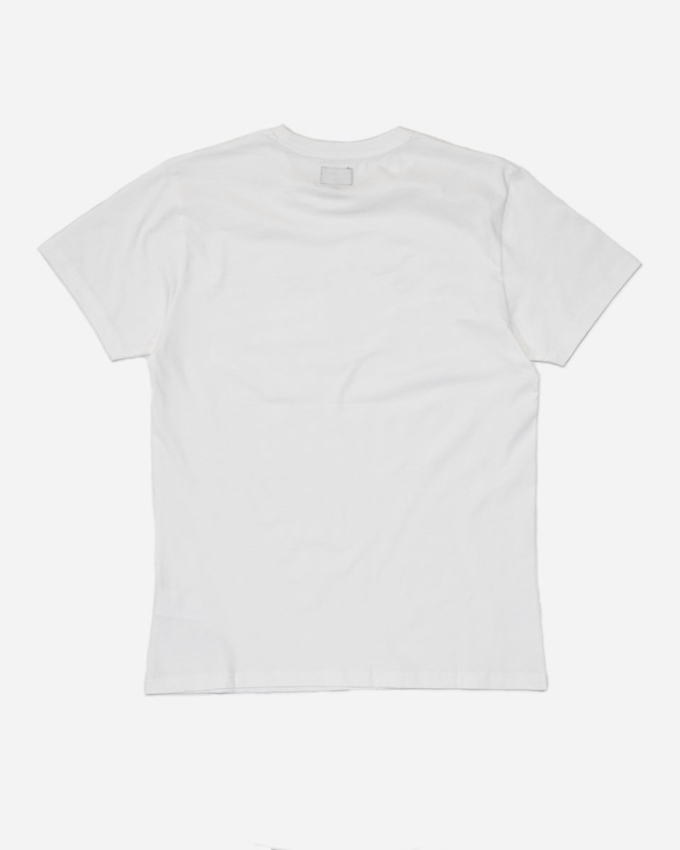 BSMC Cafe Racer T-Shirt - White studio image rear