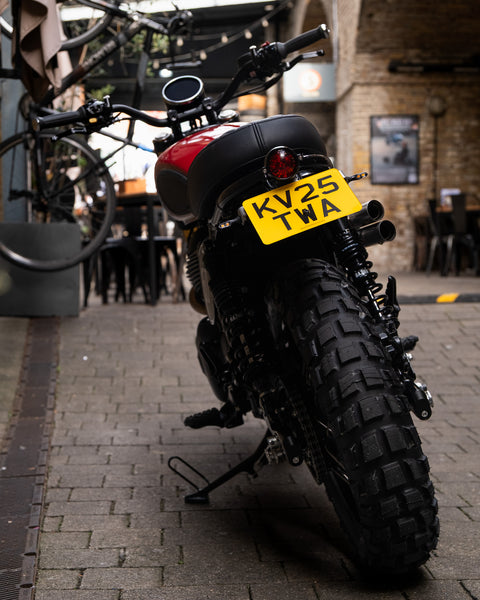 Bike Shed MotoWorks x Fastec 650 Bear Scrambler Build. Build Tier 1, 2 & 3 Available. Custom motorcycle build from Bike Shed Moto Co and Fastec Racing.