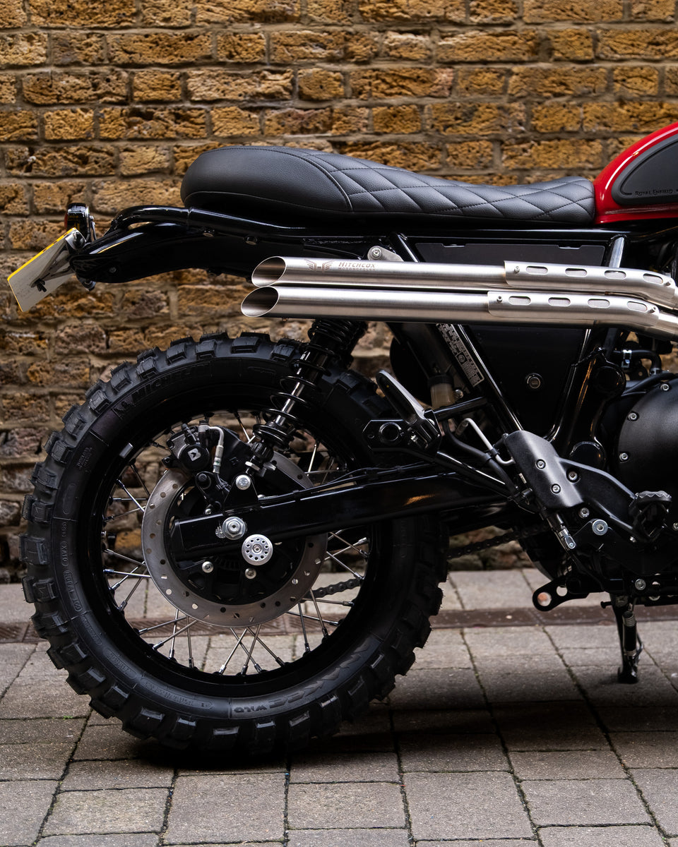Bike Shed MotoWorks x Fastec 650 Bear Scrambler Build. Build Tier 1, 2 & 3 Available. Custom motorcycle build from Bike Shed Moto Co and Fastec Racing.