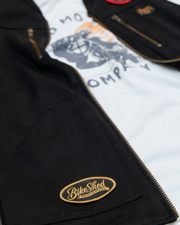 BSMC Flag Patch - Black/Gold
