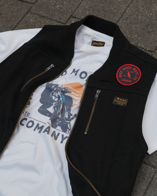 BSMC Lightning Patch - Black/Red
