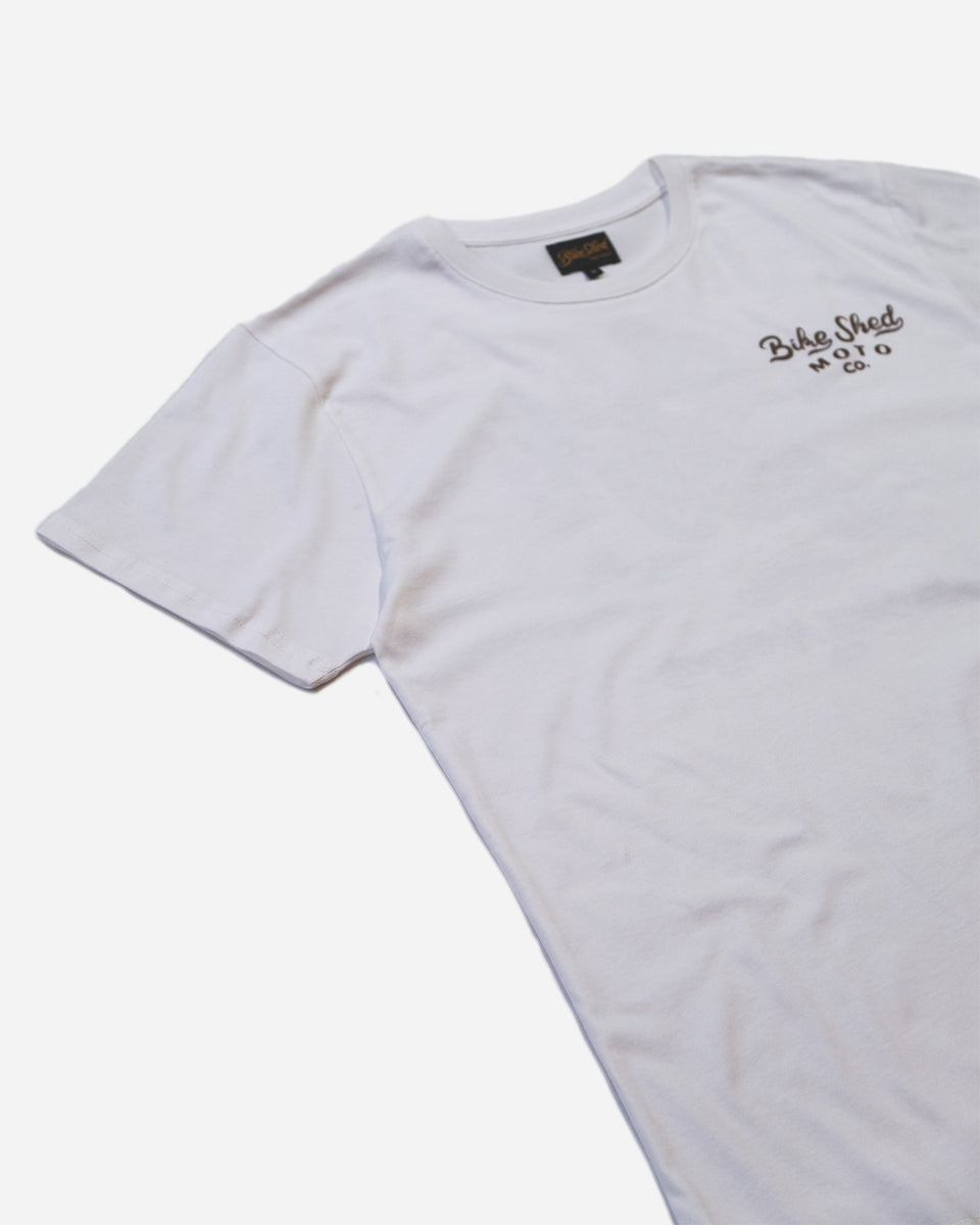BSMC Desert Race T-Shirt - Ecru/Multi studio image front side