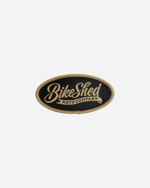 BSMC Flag Patch - Black/Gold studio image front