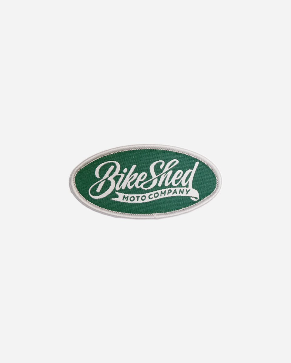 BSMC Flag Patch - Green/White studio image front