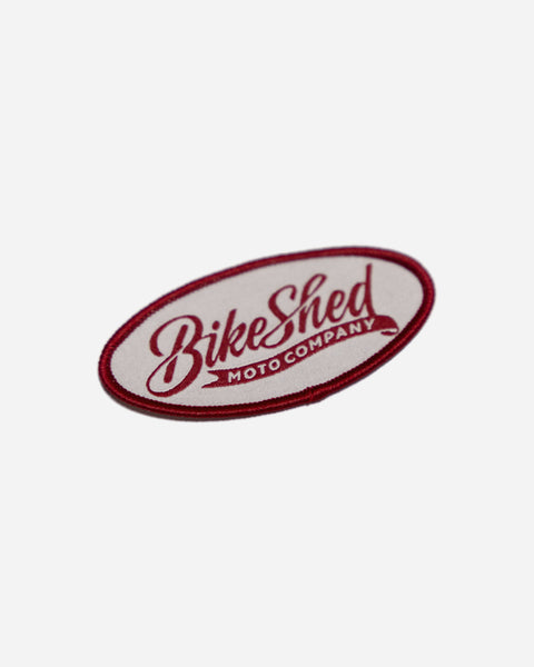 BSMC Flag Patch - Red/White studio image side on