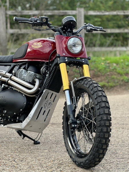 Bike Shed MotoWorks x Fastec 650 Bear Scrambler Build. Build Tier 1, 2 & 3 Available. Custom motorcycle build from Bike Shed Moto Co and Fastec Racing.
