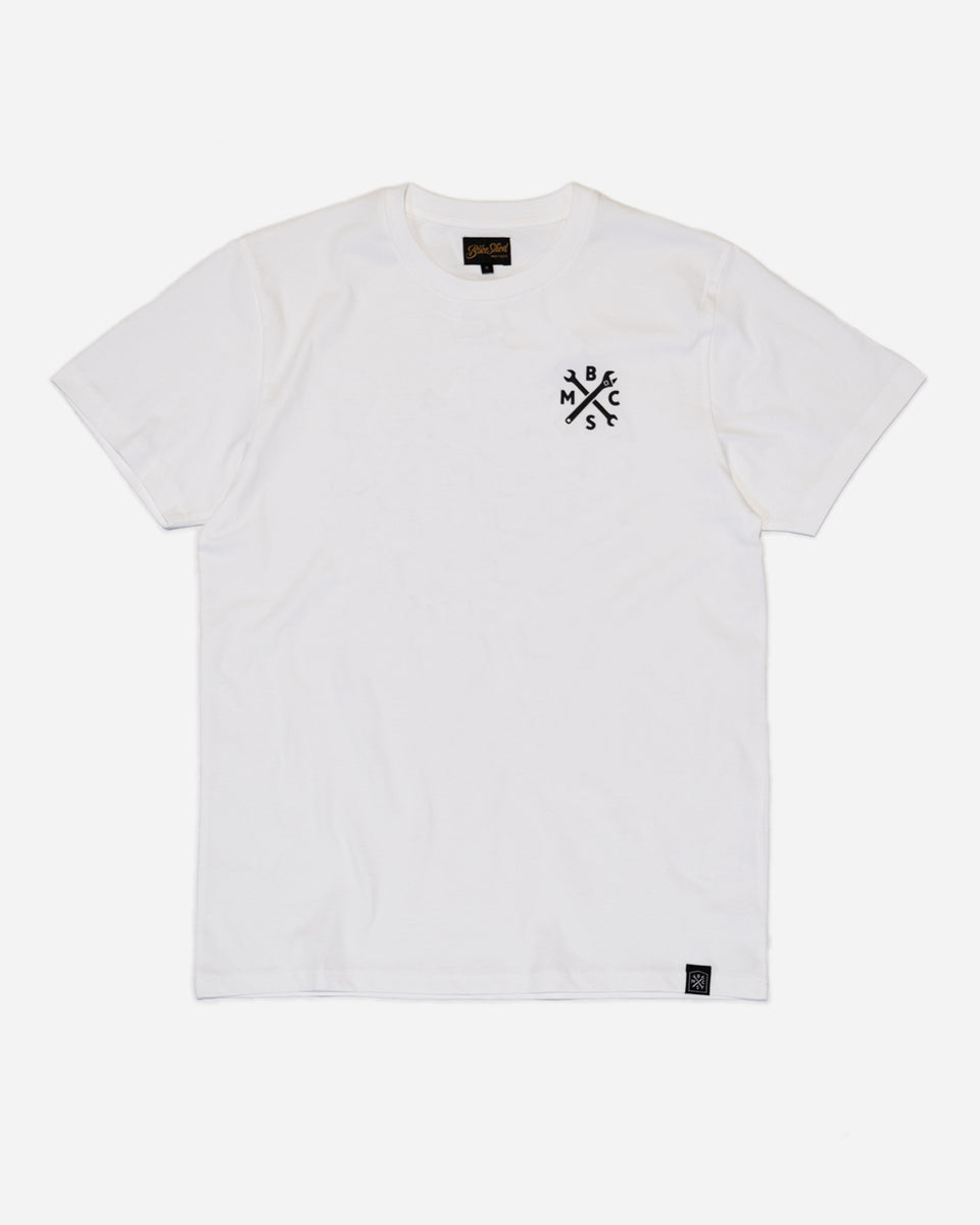 BSMC London Roundel T-Shirt - Ecru studio image front