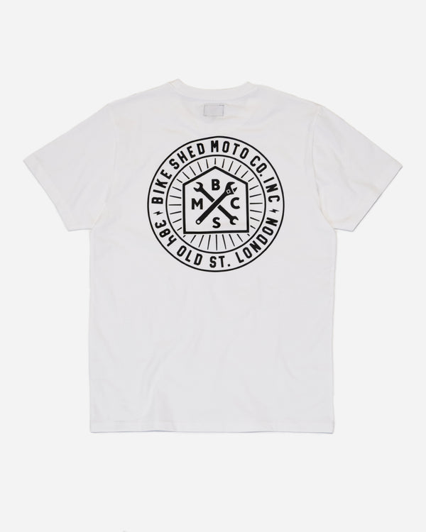 BSMC London Roundel T-Shirt - Ecru