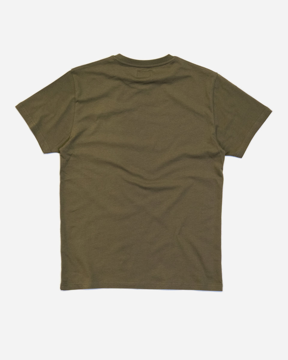 BSMC Scrambler T-Shirt - Green studio image rear