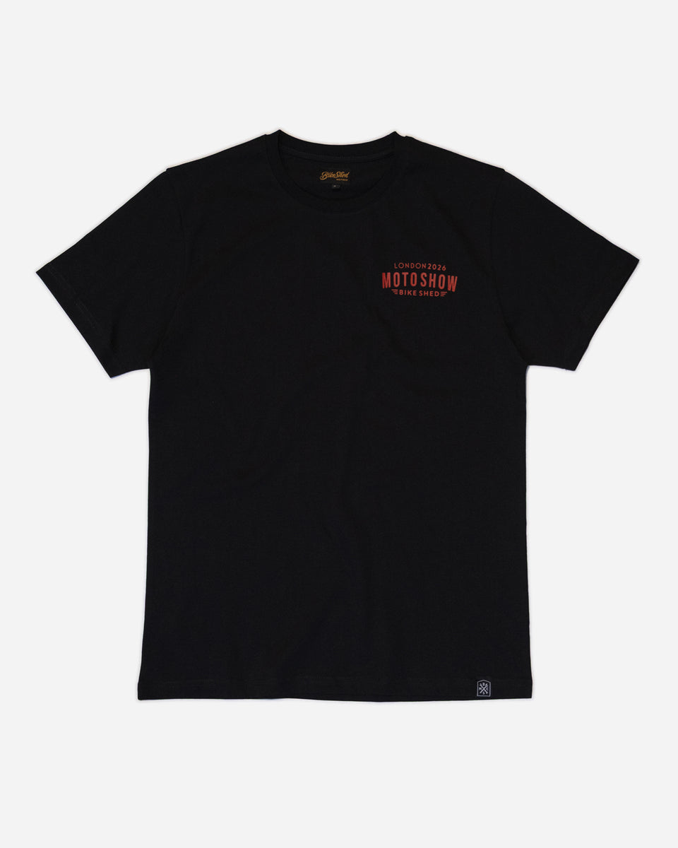 BSMC Moto Show 2026 T-Shirt - Black/Red