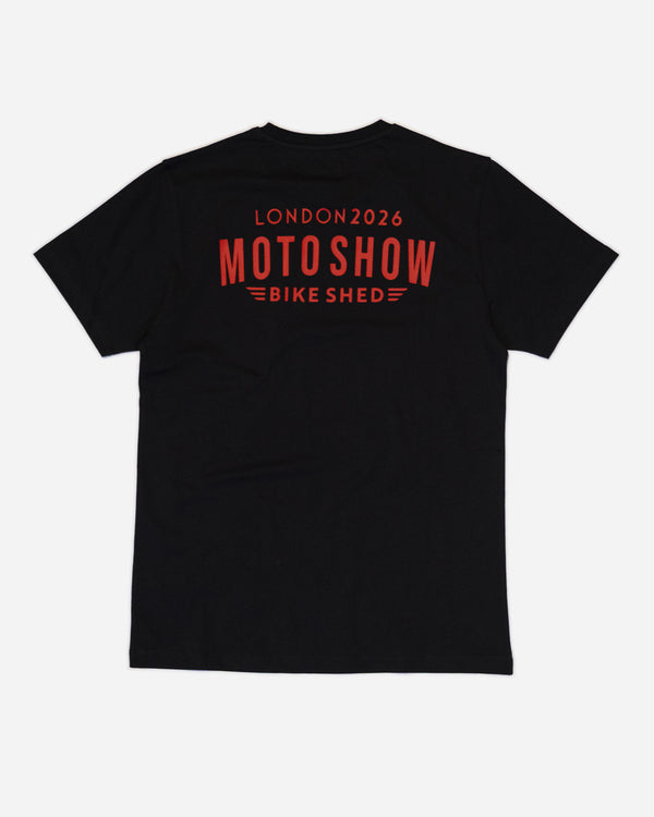 BSMC Moto Show 2026 T-Shirt - Black/Red