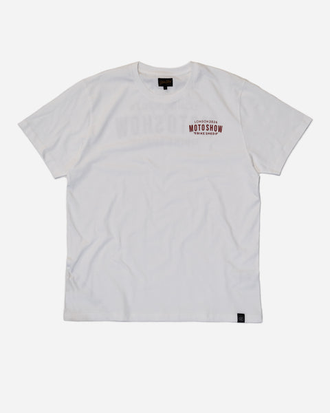 BSMC Moto Show 2026 T-Shirt - White/Red