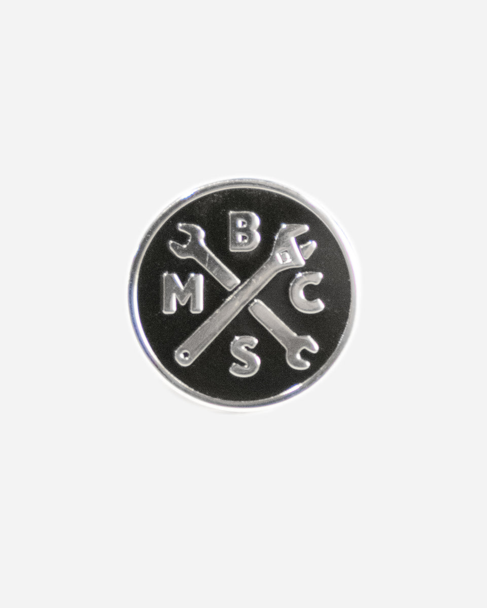 BSMC Spanners Pin - Silver
