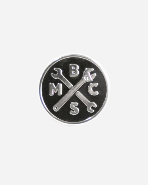 BSMC Spanners Pin - Silver