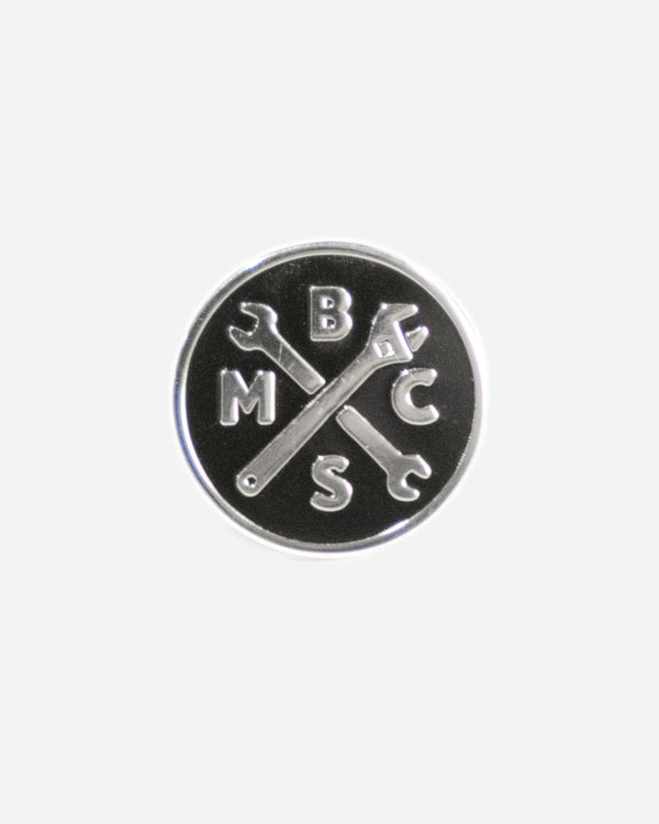 BSMC Spanners Pin - Silver