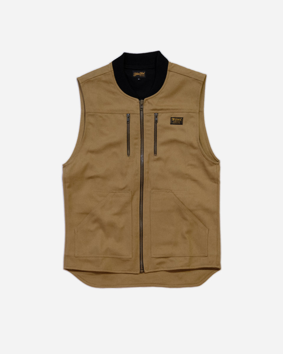 BSMC Utility Vest - Tan studio image front