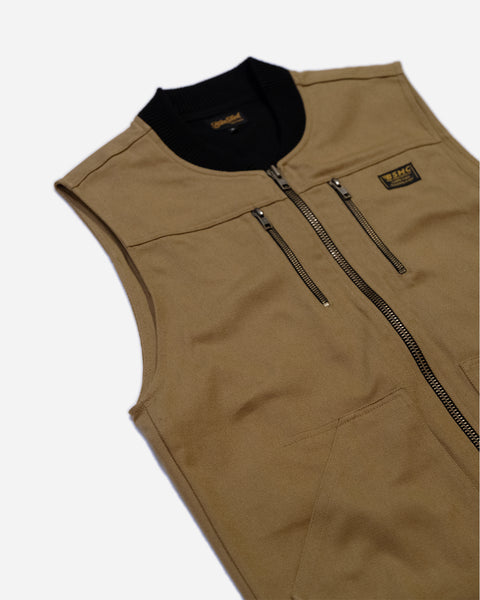 BSMC Utility Vest - Tan studio image side