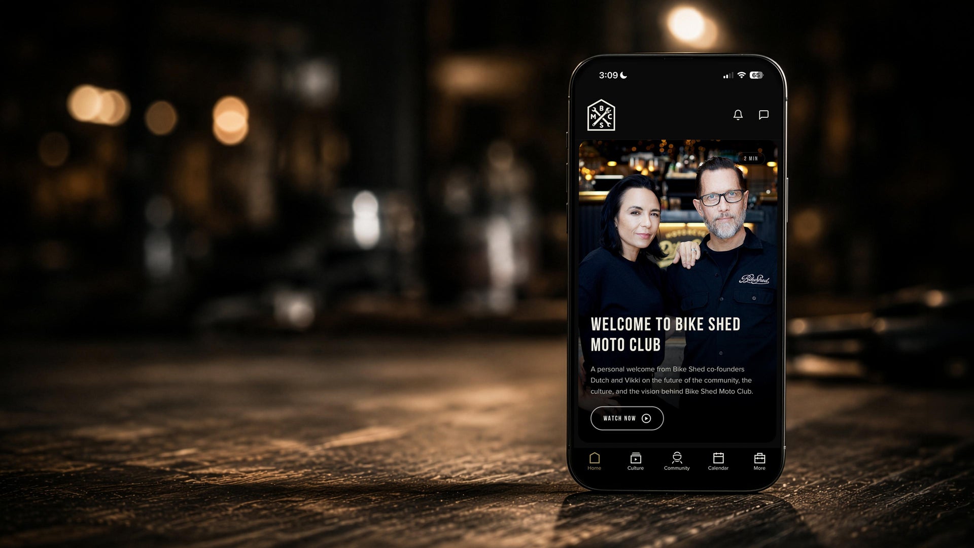 All-New AppBike Shed Moto Club