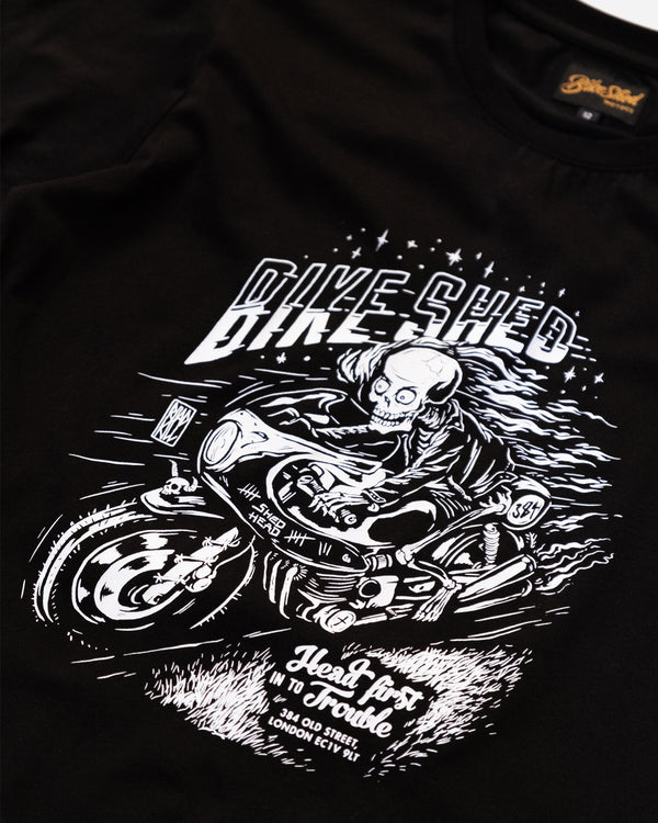 BSMC Women's Shed Head T-Shirt - Black