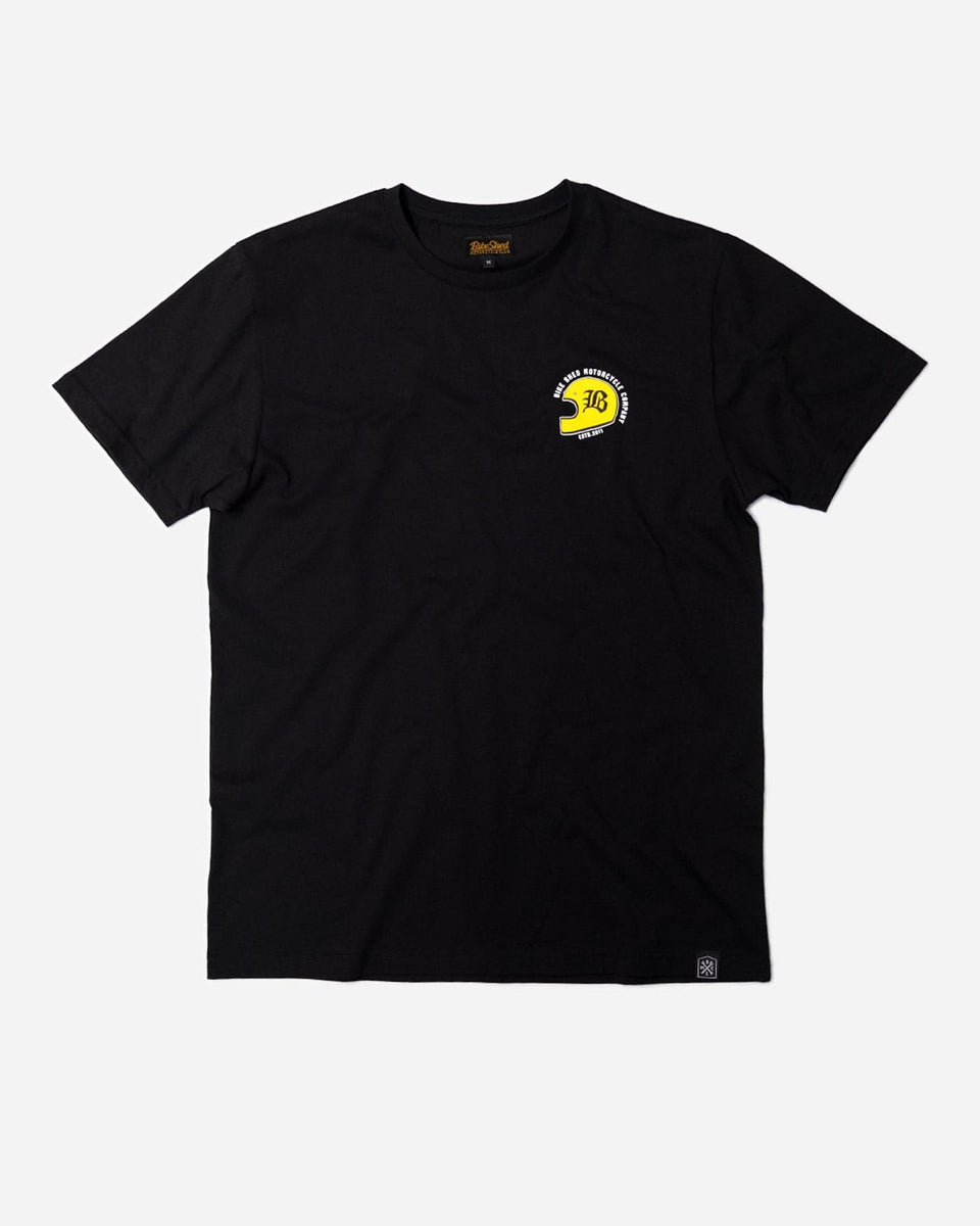 BSMC BROK3N Motorcycle Graphic T-Shirt - Black