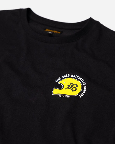 BSMC BROK3N Motorcycle Graphic T-Shirt - Black