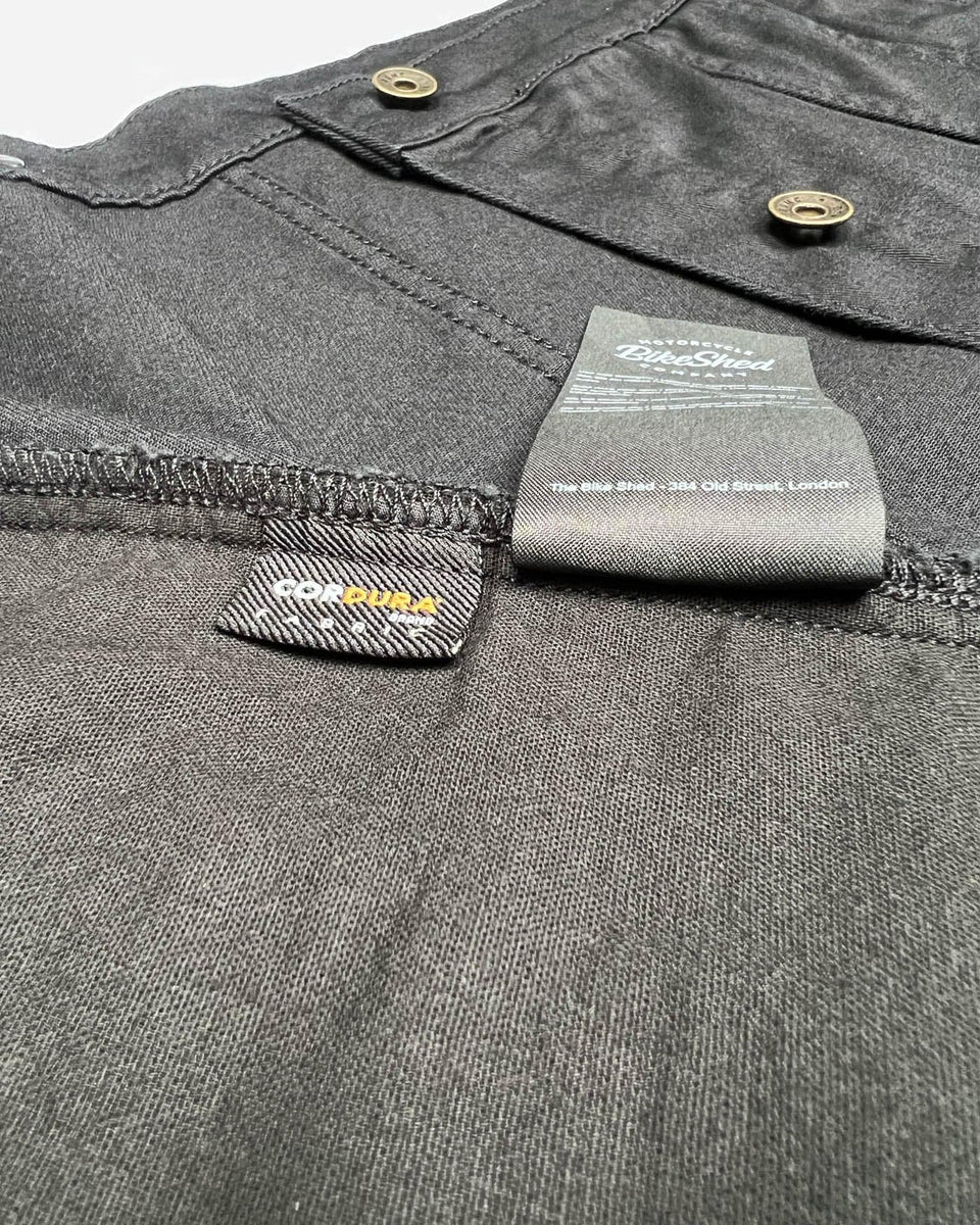 BSMC Denim Motorcycle Jacket - Cordura Black