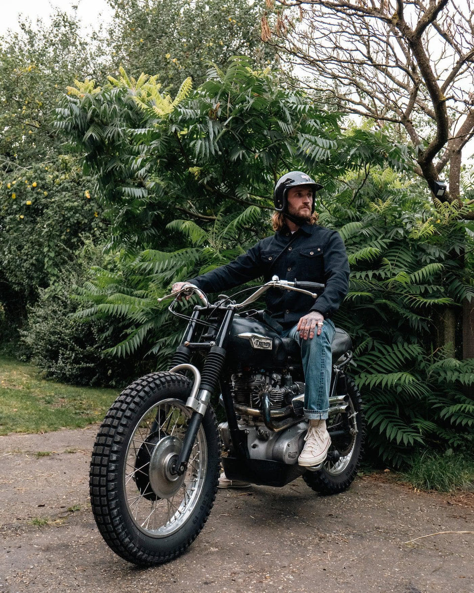 BSMC Denim Motorcycle Jacket - Cordura Black