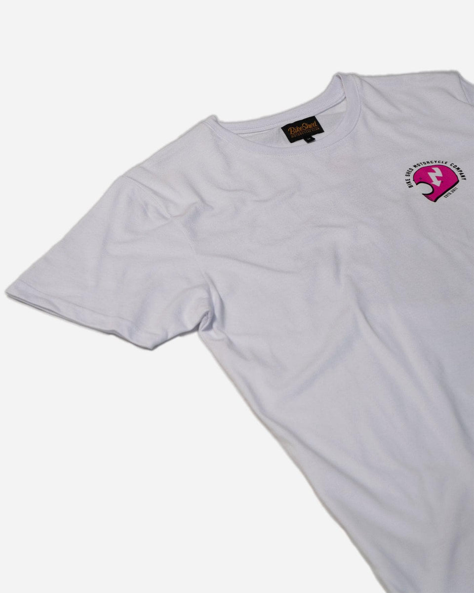 BSMC FKU4ALL Motorcycle T-Shirt - White