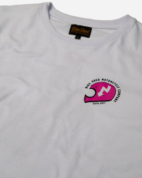 BSMC FKU4ALL Motorcycle T-Shirt - White
