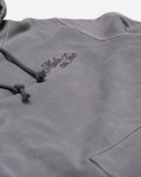 BSMC Moto Co Overhead Motorcycle Hoodie - Washed Grey