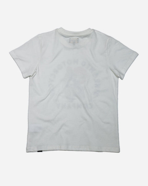 BSMC Women's Motorcycle Sunset Graphic T-Shirt - Off White