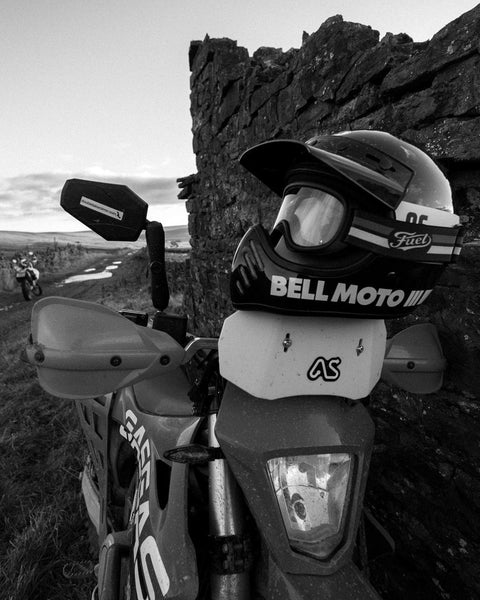 BSMC Retail Helmets BSMC x Bell Moto 3 Motorcycle Helmet Black