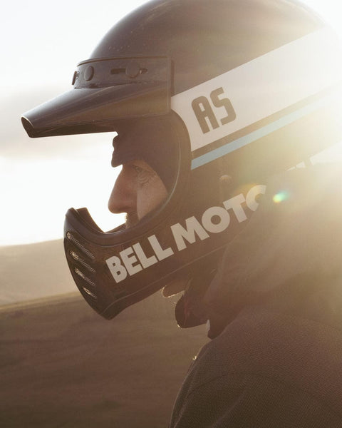 BSMC Retail Helmets BSMC x Bell Moto 3 Motorcycle Helmet Black