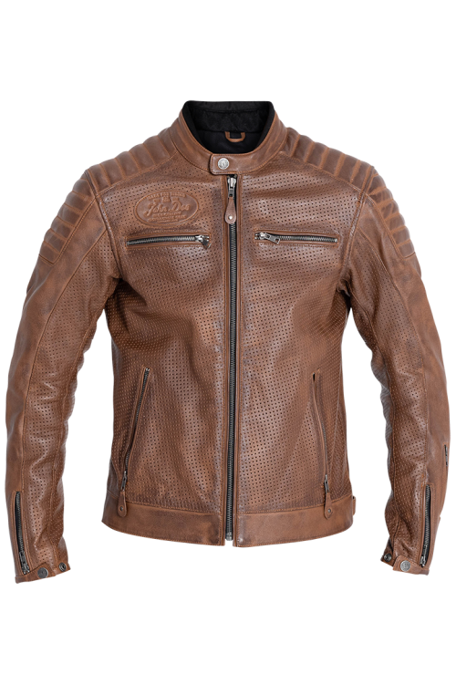 John Doe Storm Leather Jacket - Tobacco