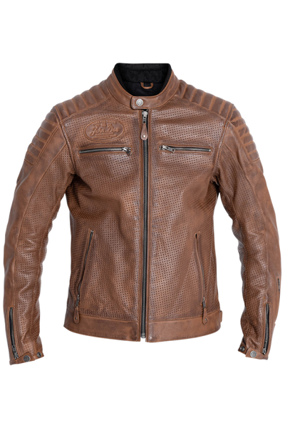 John Doe Storm Leather Jacket - Tobacco