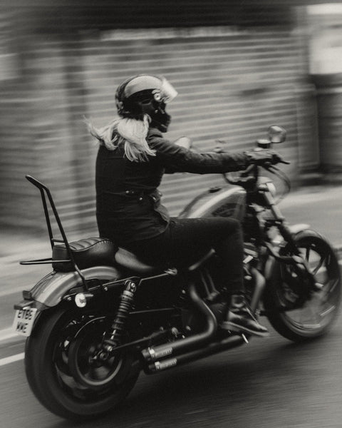 Motorcycle Resistant Women's Skinny Jean - Black