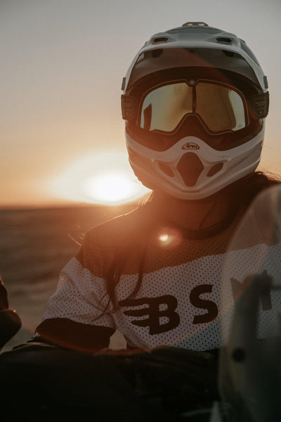 BSMC Wing Race Long Sleeve Motorcycle Jersey - Gold