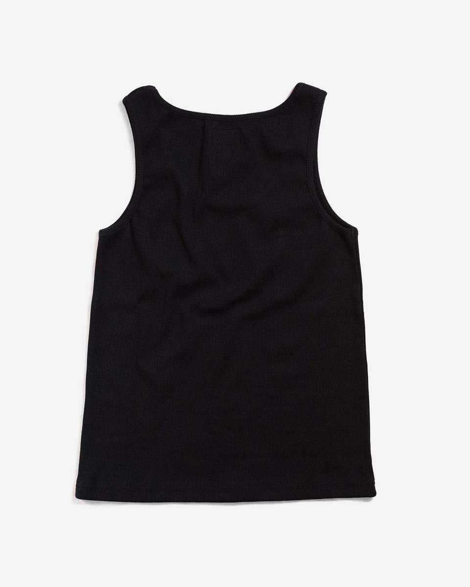 BSMC Women's Lightening Ribbed Vest - Black